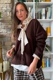 Oliver Knit Cardigan Chocolate